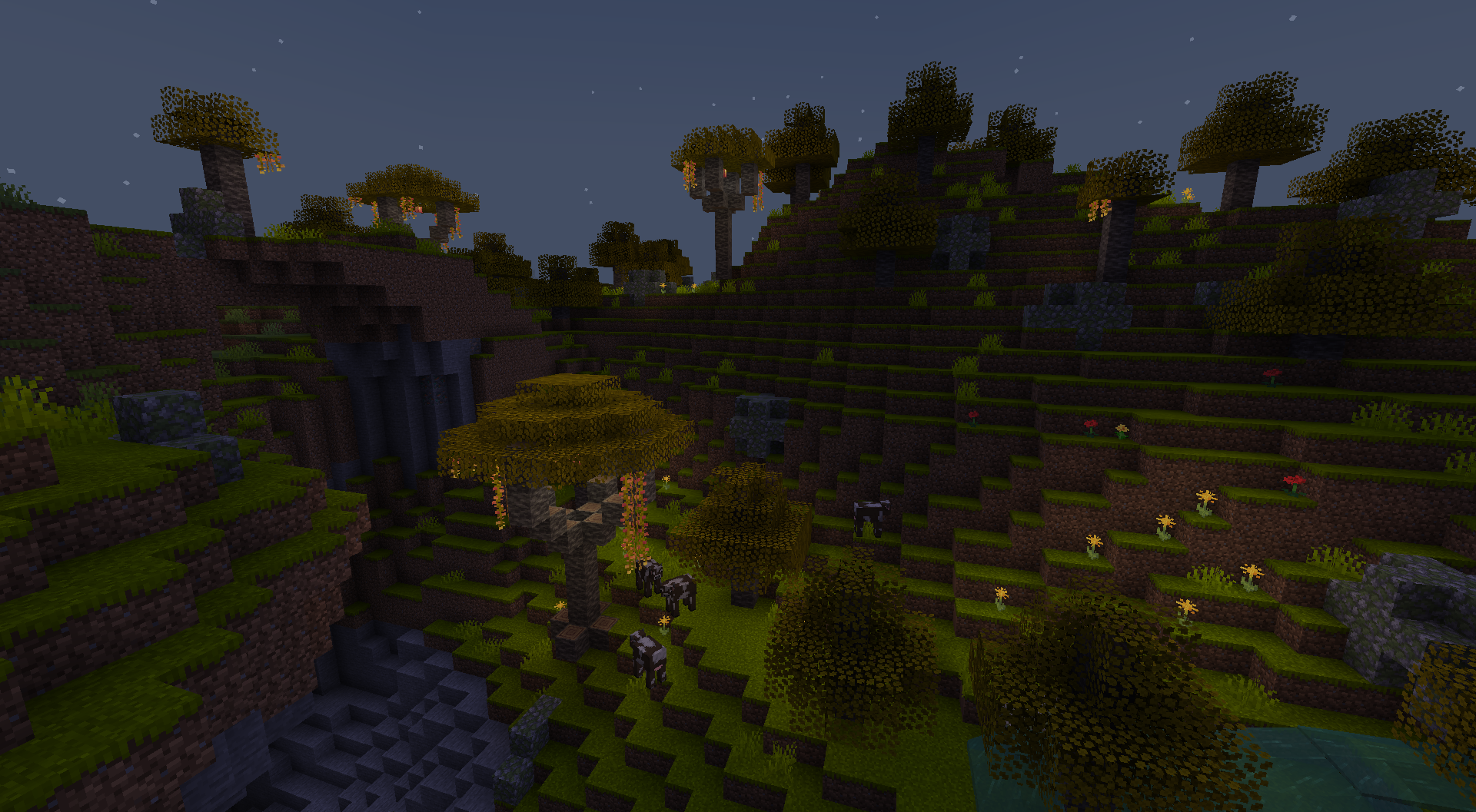 Thumbnail Sunkissed Valley At Night