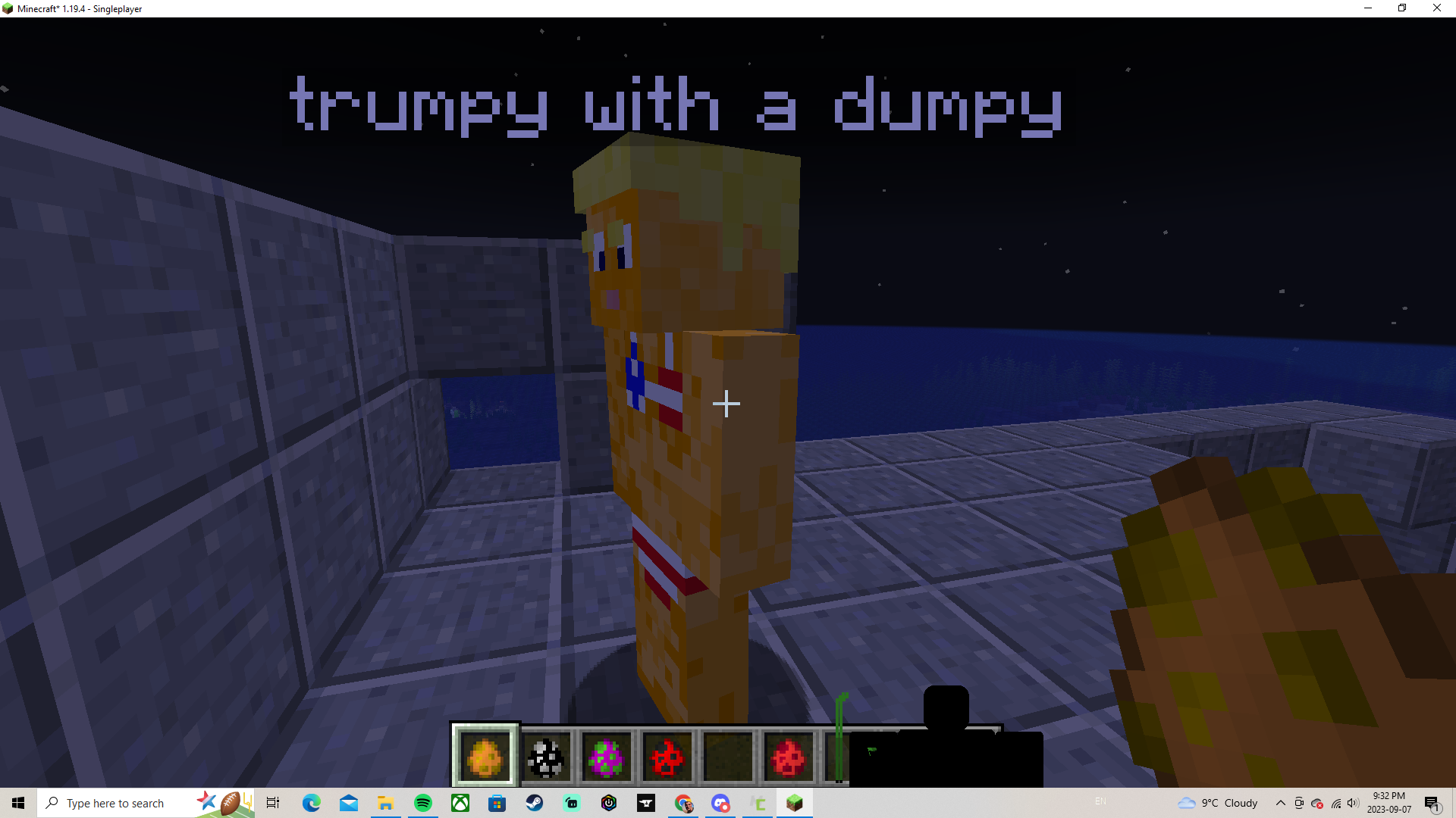 trumpy with a dumpy 