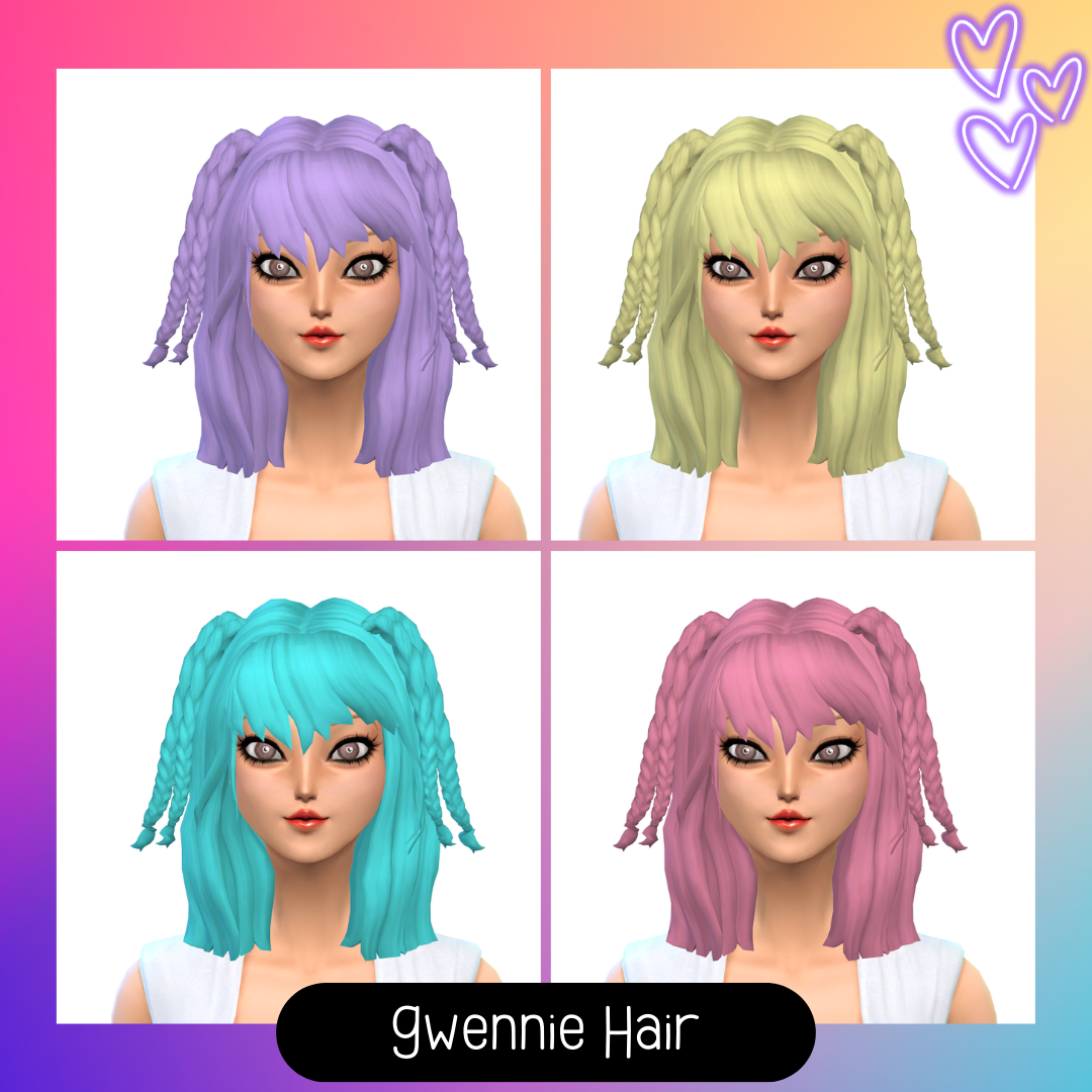 [JBTN] GWENNIE HAIR - Screenshots - The Sims 4 Create a Sim - CurseForge