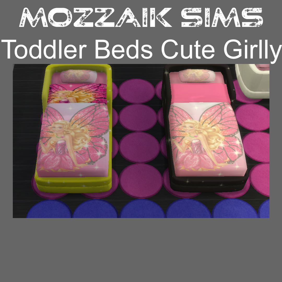 Toddler Beds Cute Girrly Fairy - Screenshots - The Sims 4 Build / Buy ...