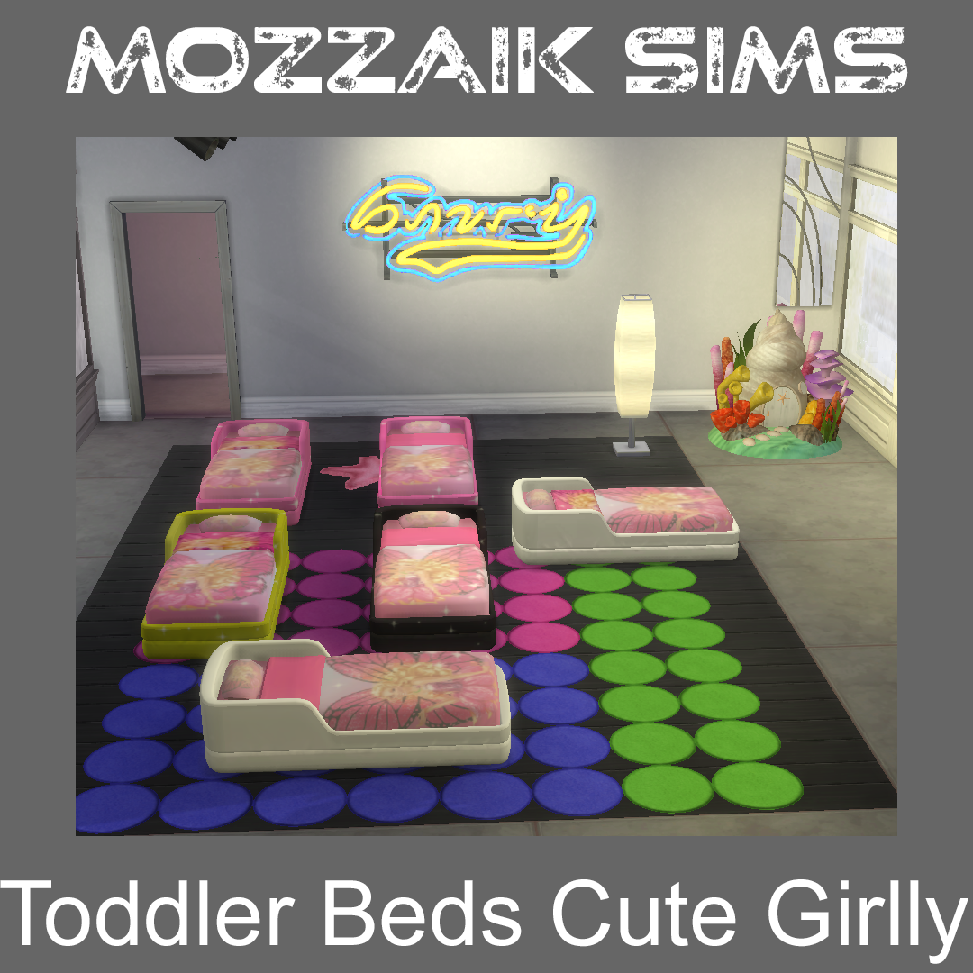 Toddler Beds Cute Girrly Fairy - Screenshots - The Sims 4 Build / Buy ...