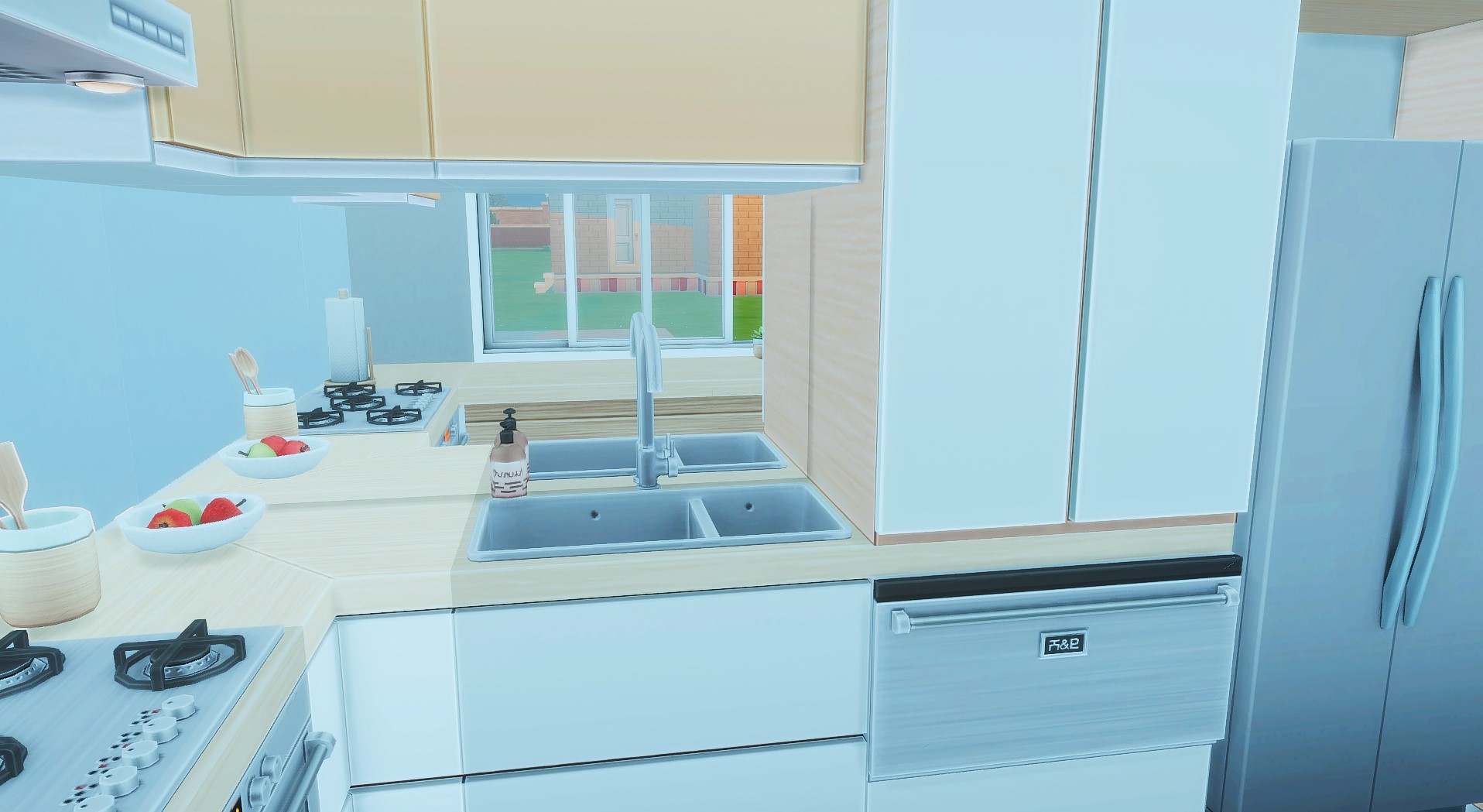 Scandi Galley Kitchen - Gallery - The Sims 4 Rooms / Lots - CurseForge