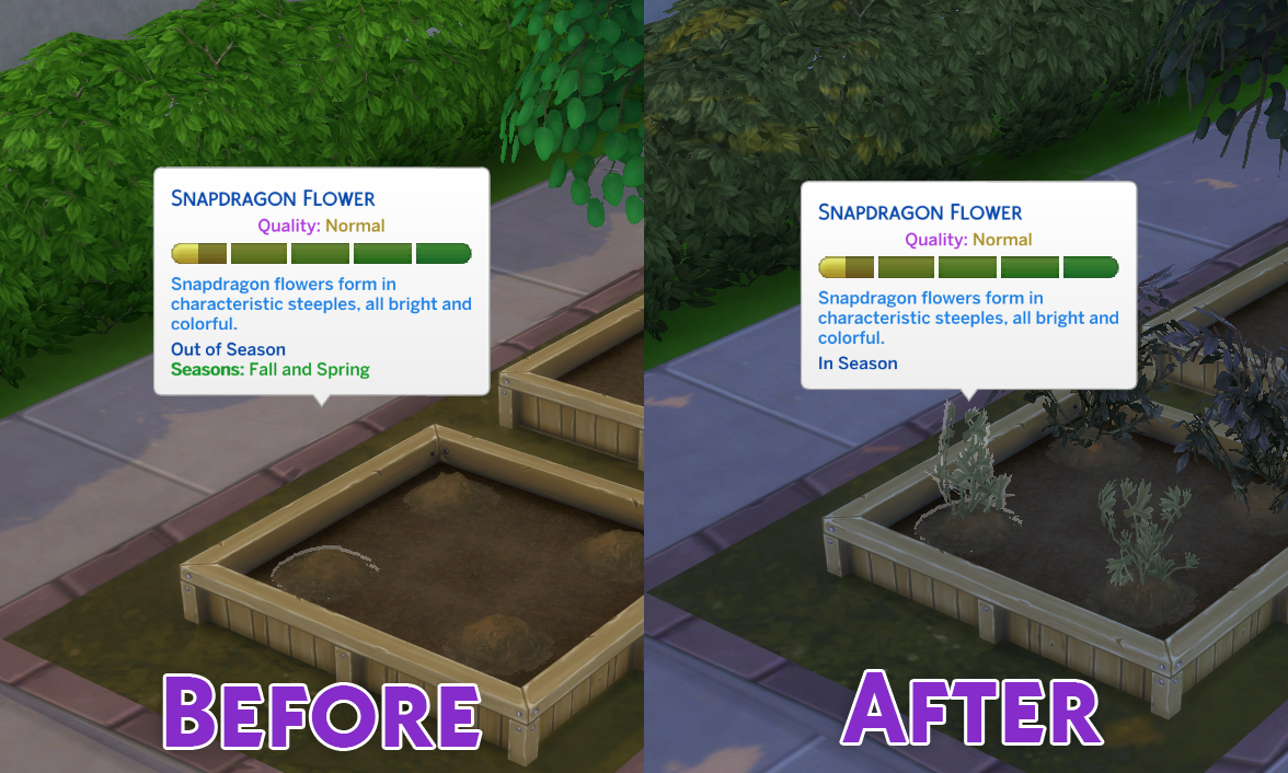 Perennial Public Plants The Sims 4 Mods