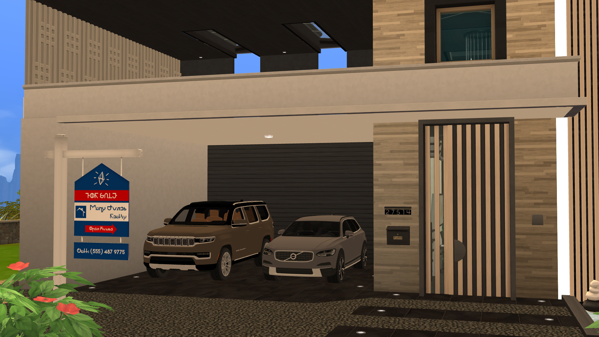 Thumbnail The front driveway is what draws your eye most, with the extended roofline