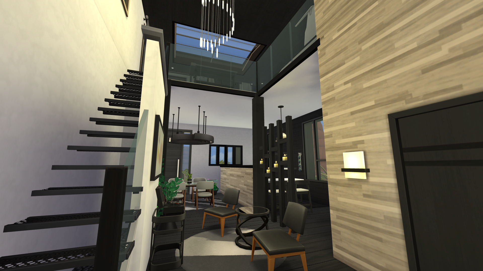 Thumbnail The entryway gives great views of the ground floor, plus the loft - and has the ground floor bathroom access point