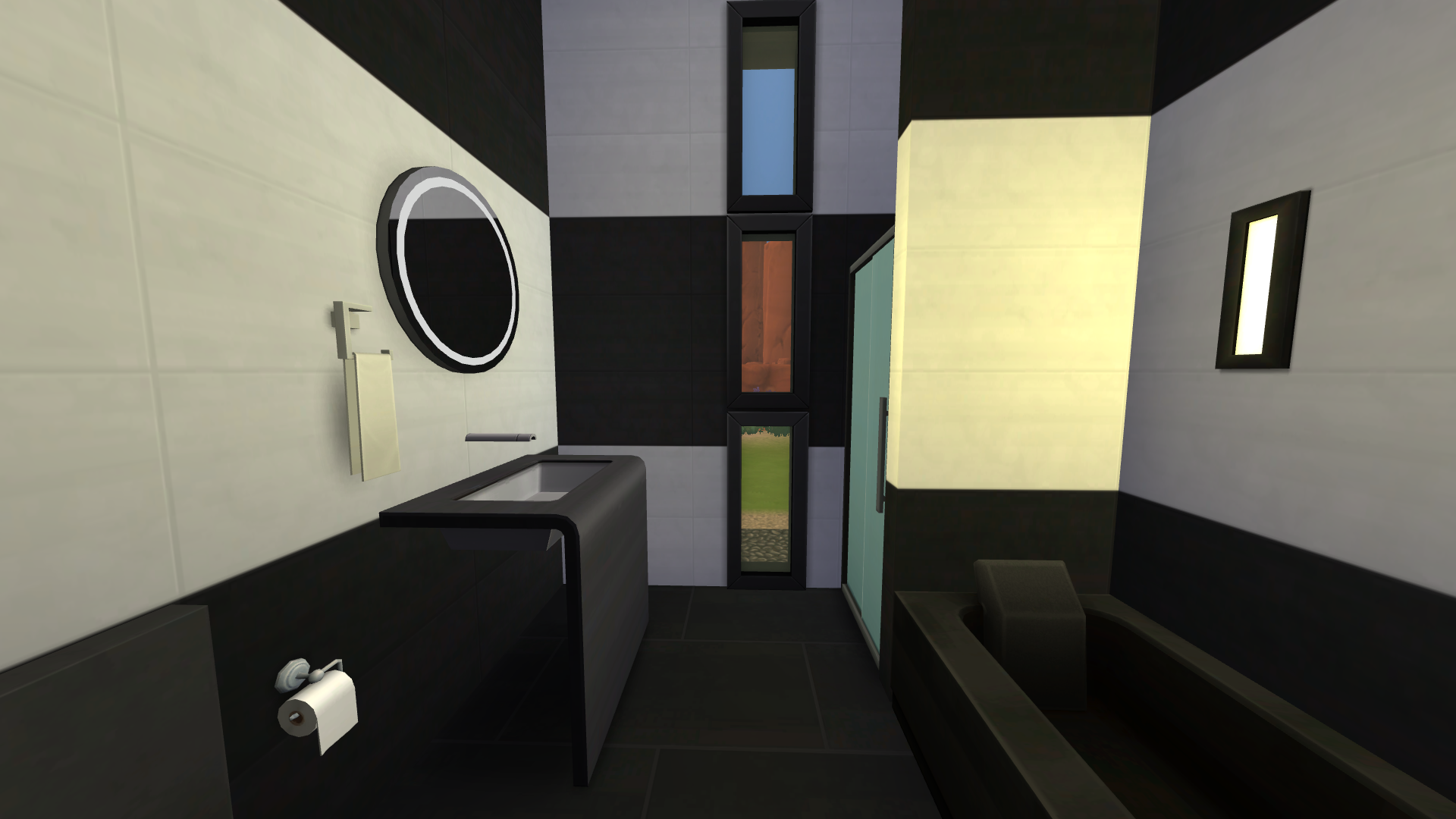 Thumbnail The ground floor hall bath is full Spa Day quality, and ready for any eventuality