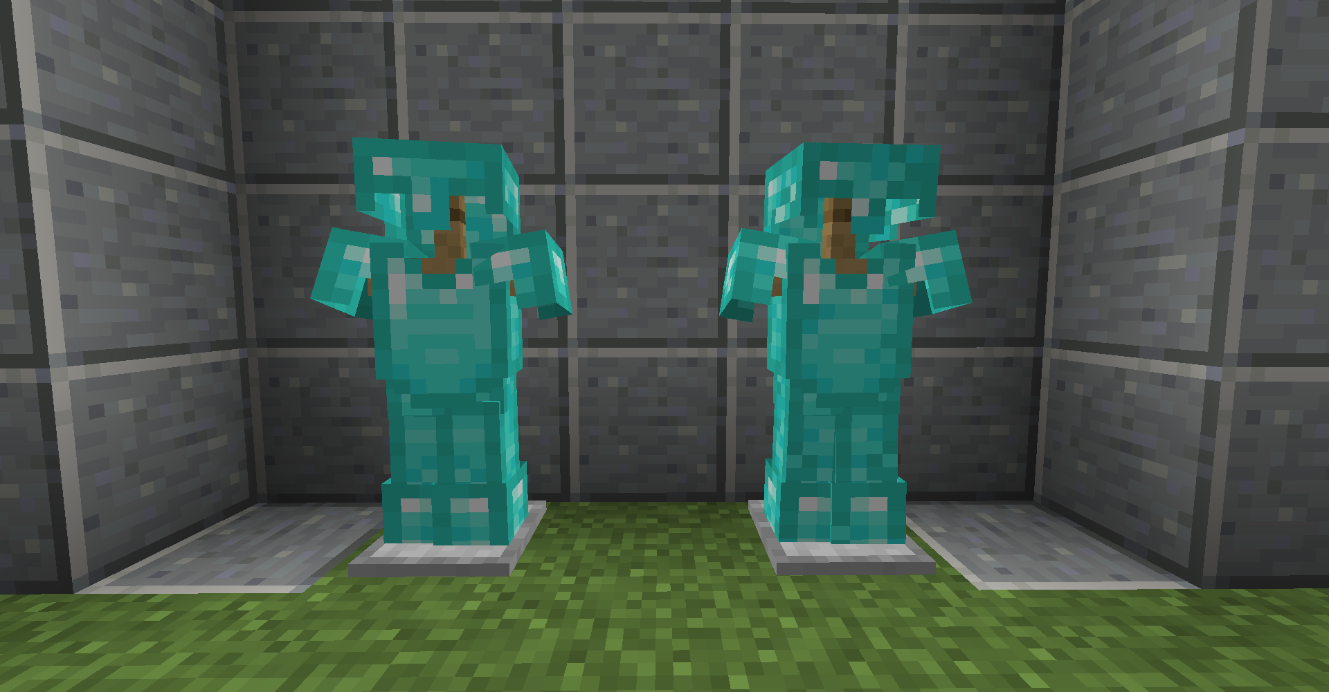 Diamond Armor Comparison.