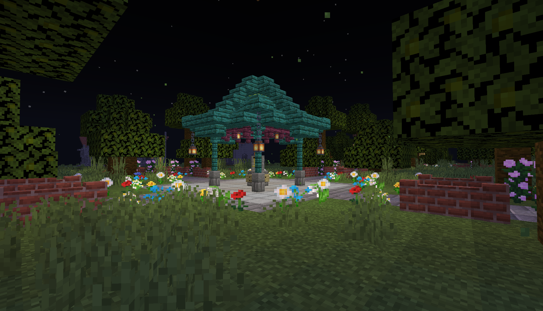 The village square.