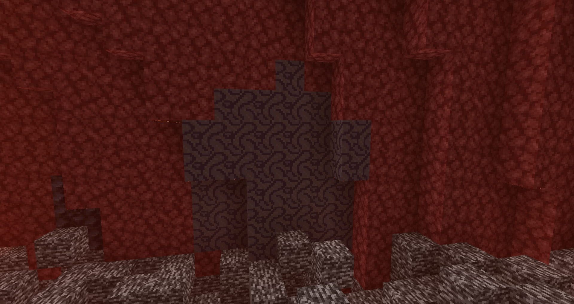 Corvium Ore generating in The Nether