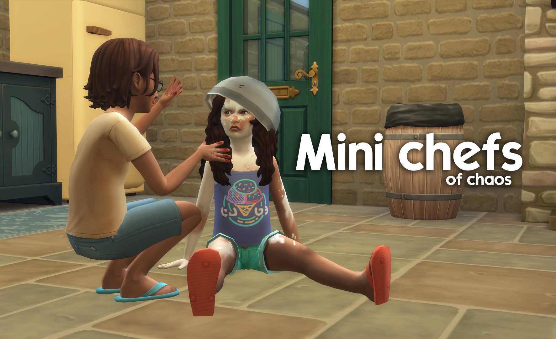 Mini chefs of chaos / pose kids