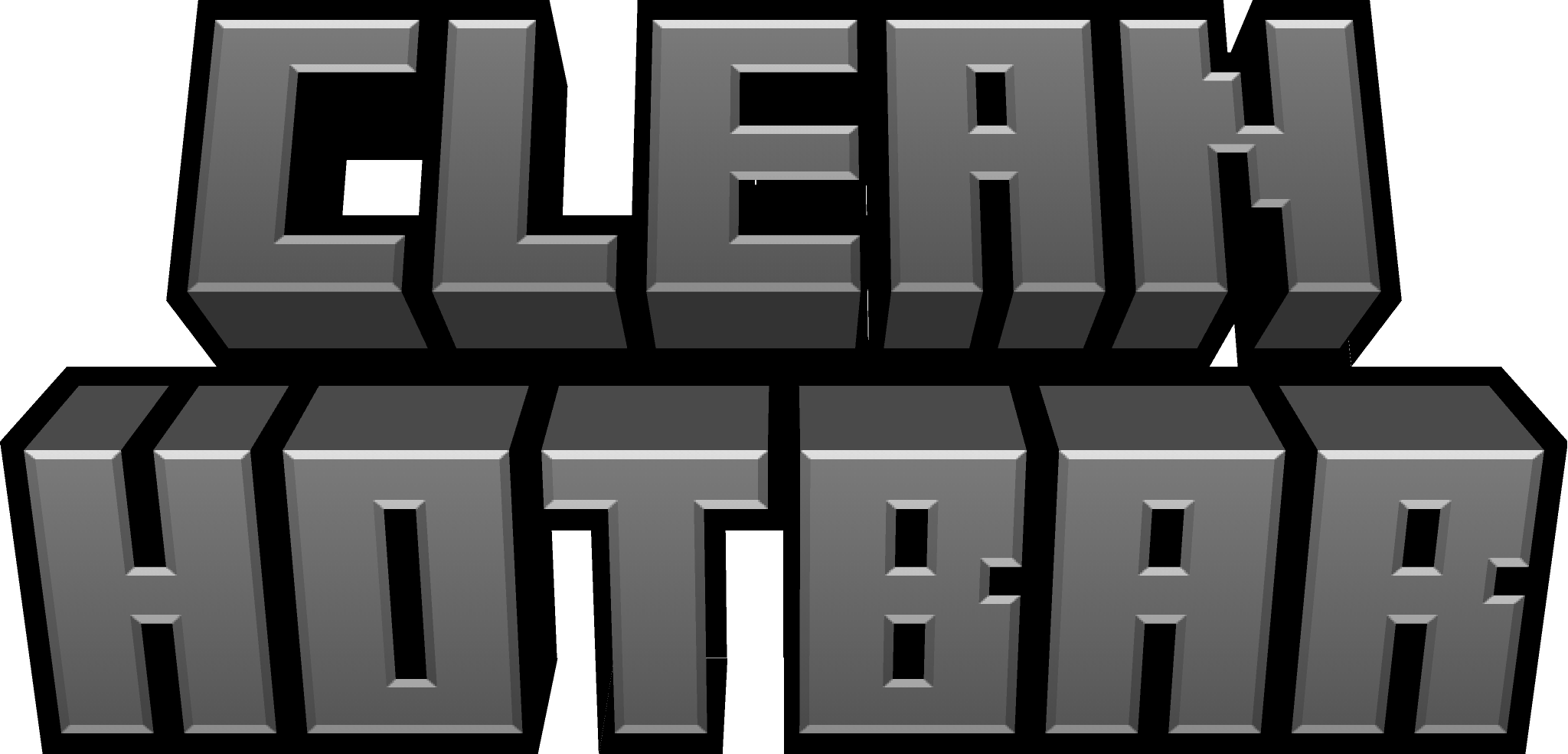 Clean Hotbar Minecraft Texture Pack