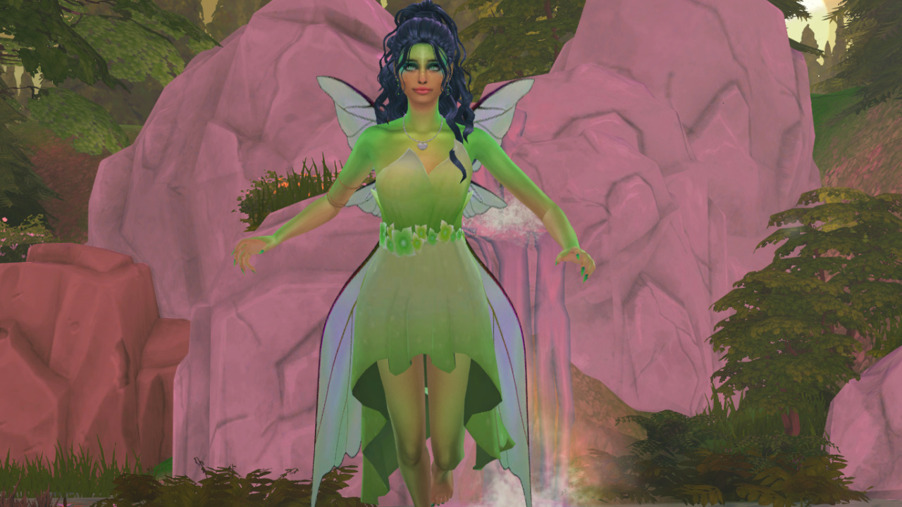 FLOWER DRESS V2 - Gallery - The Sims 4 Create a Sim - CurseForge