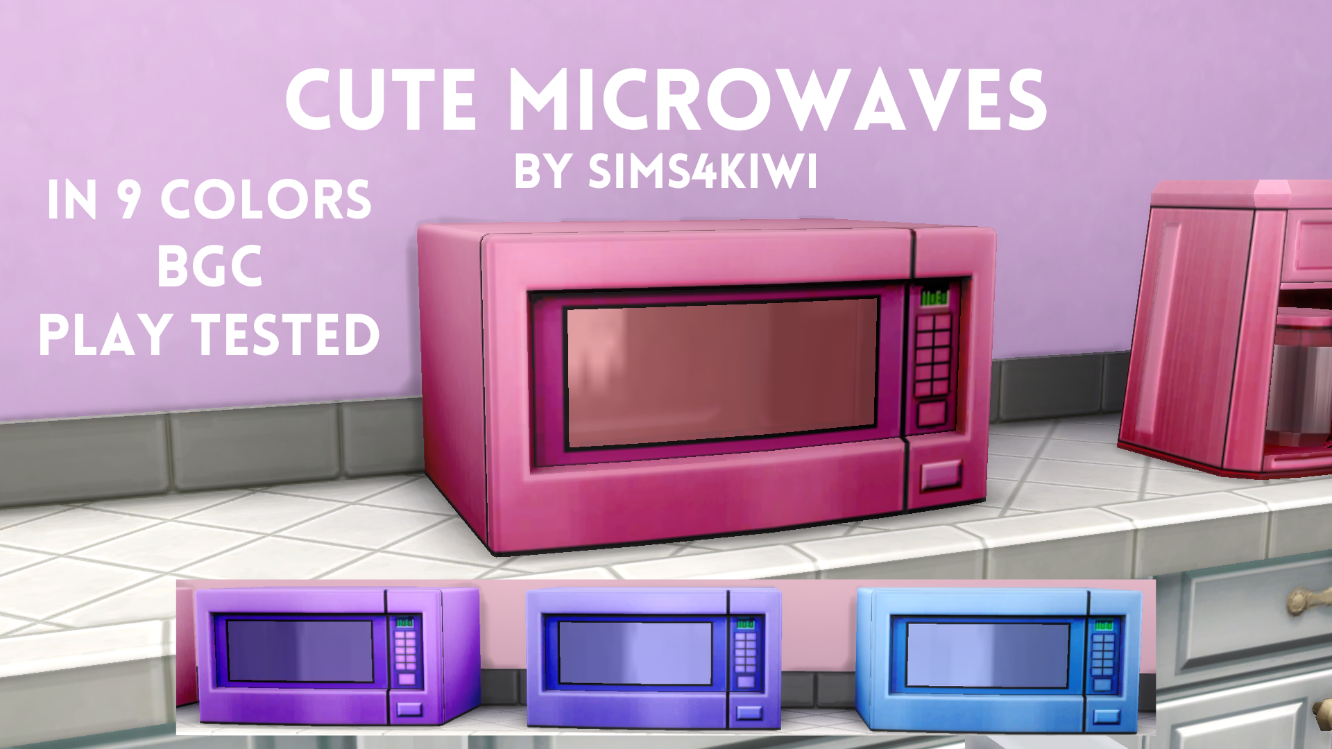 Cute Microwave - The Sims 4 Build / Buy - CurseForge