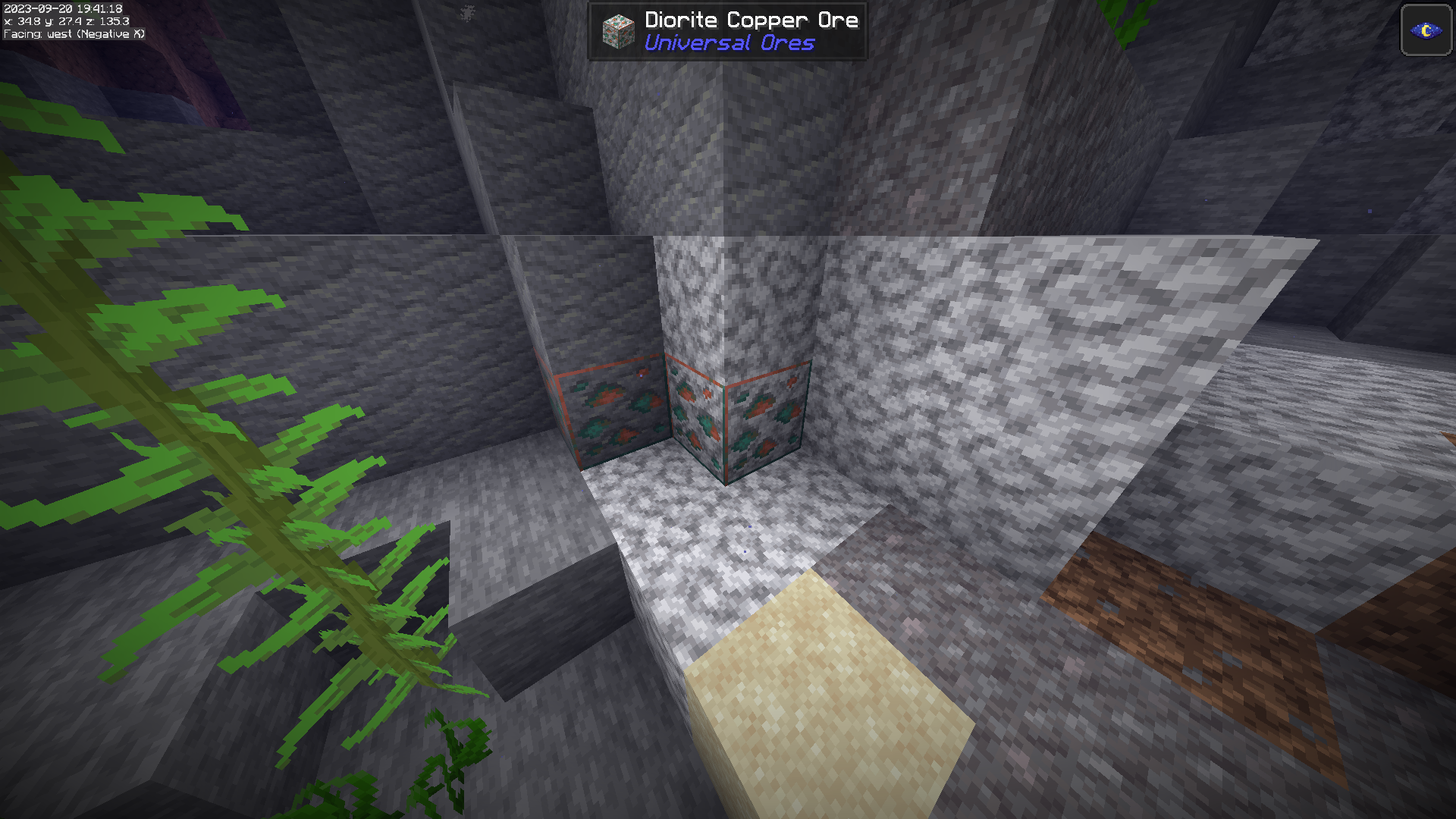 andesite and diorite copper ores