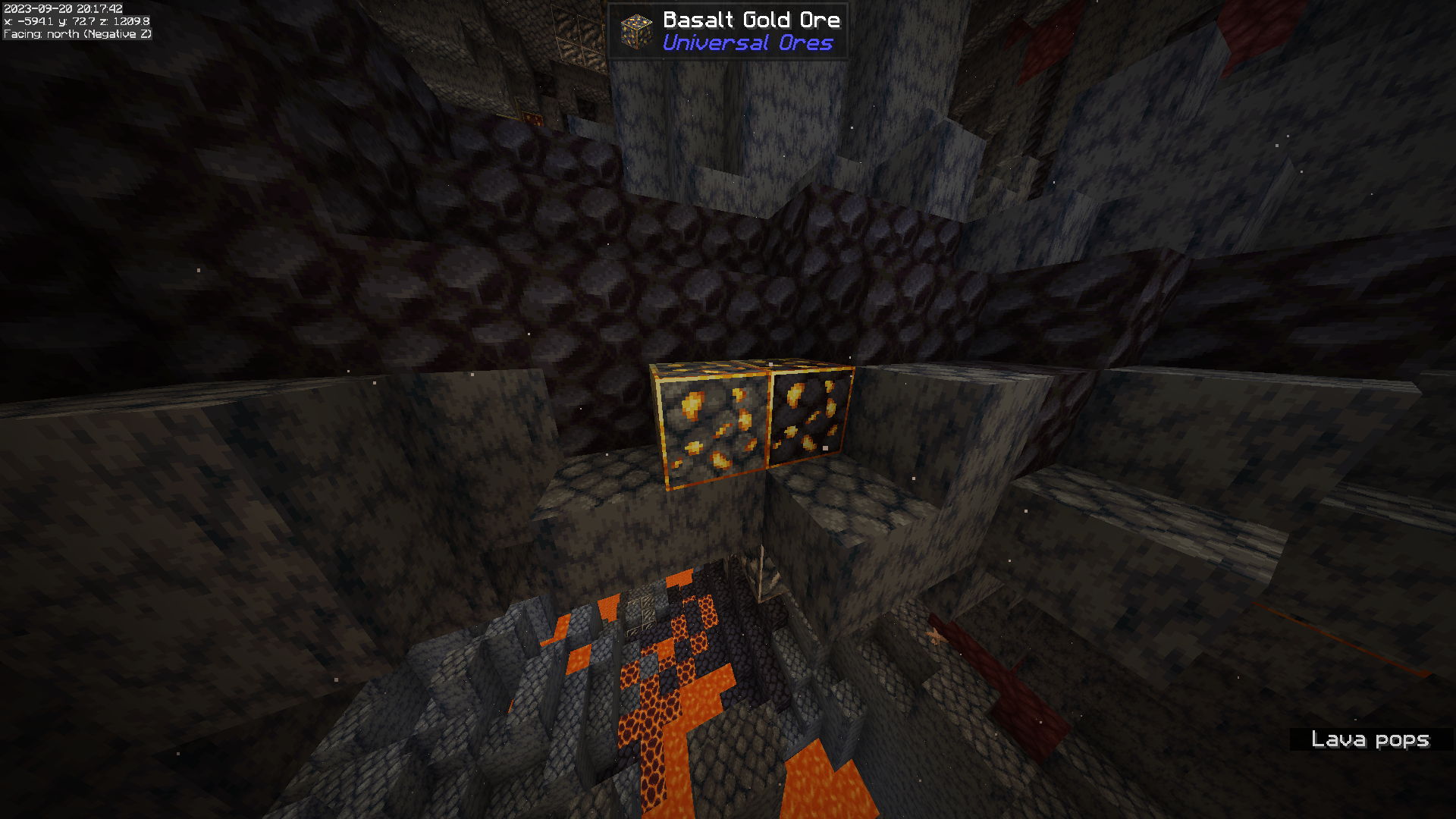 basalt and blackstone gold ores