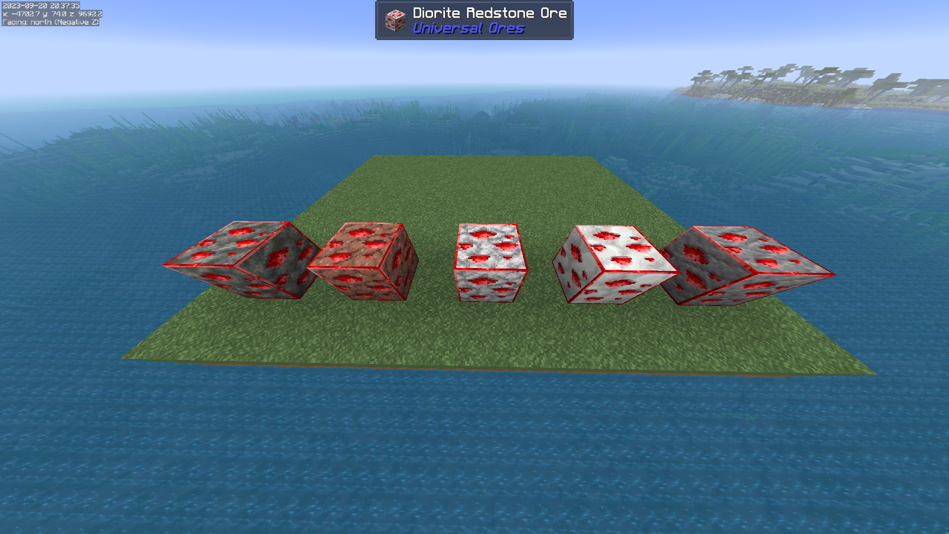 all redstone ores