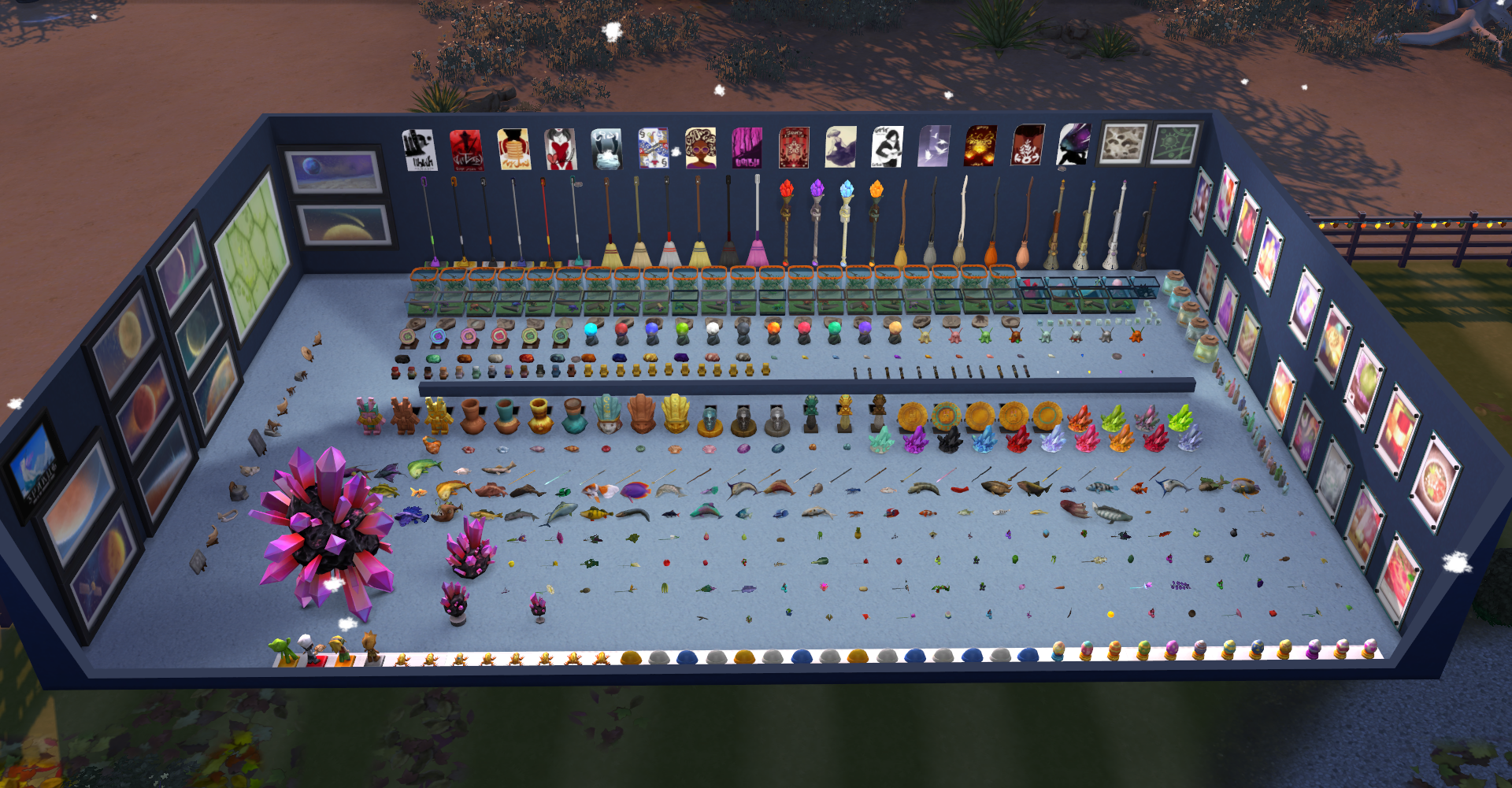 full collection room