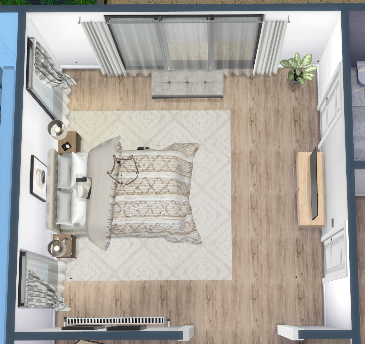 bed