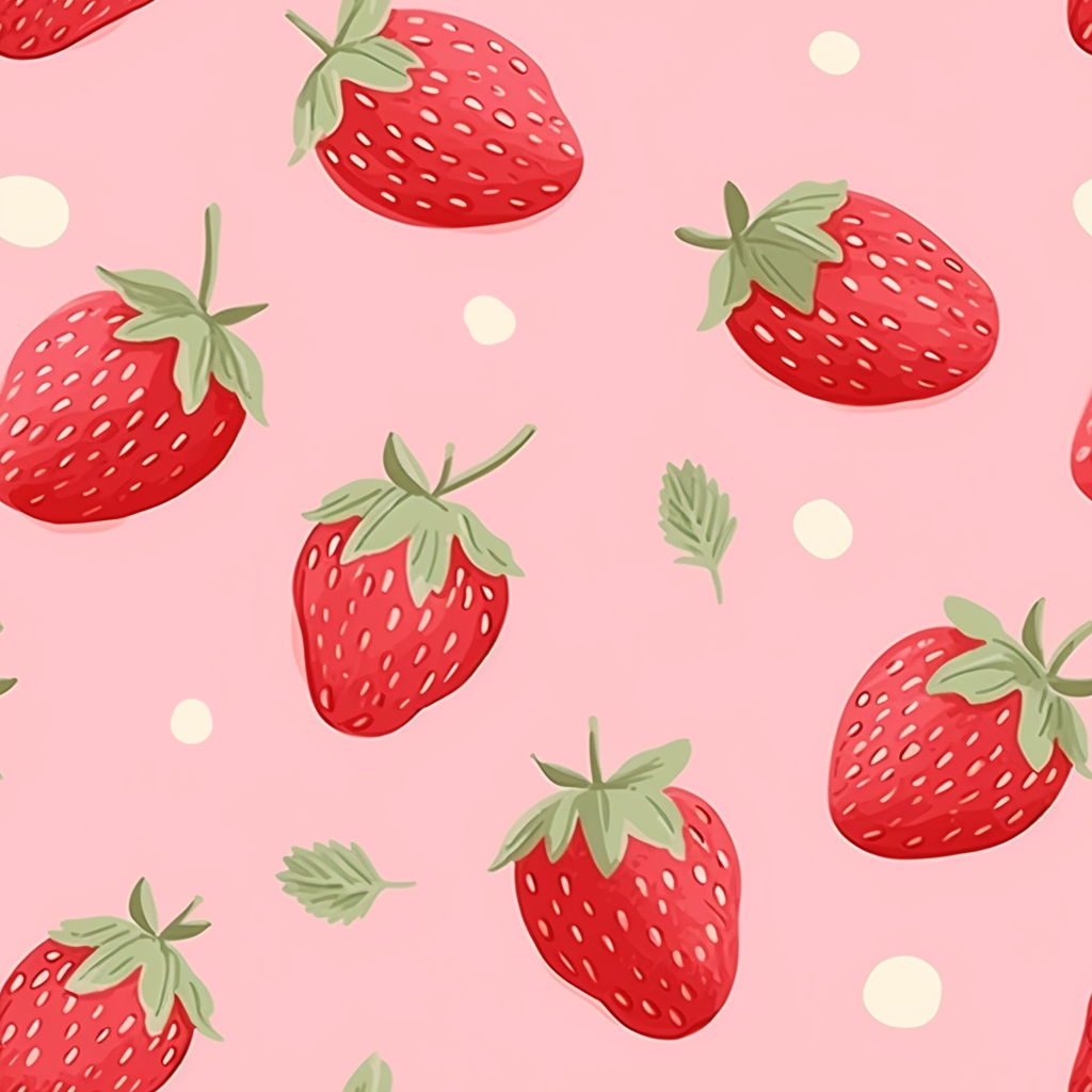 strawberry pattern