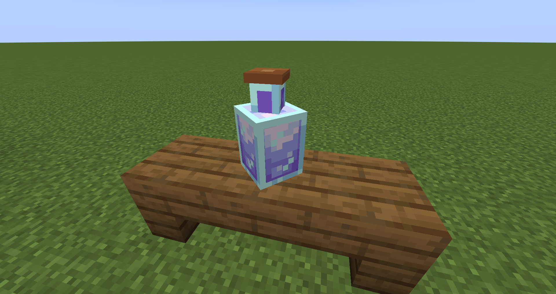 Thumbnail A Bottle O' Prescience, the gateway block to vulpine uplifting. And it makes a nice decoration too!