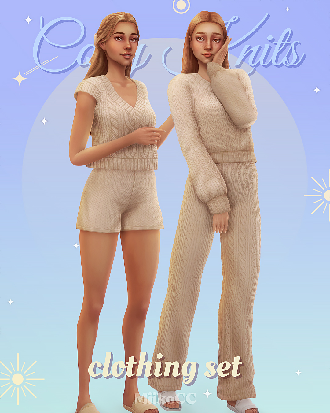 extra cozy clothing set - The Sims 4 Create a Sim - CurseForge