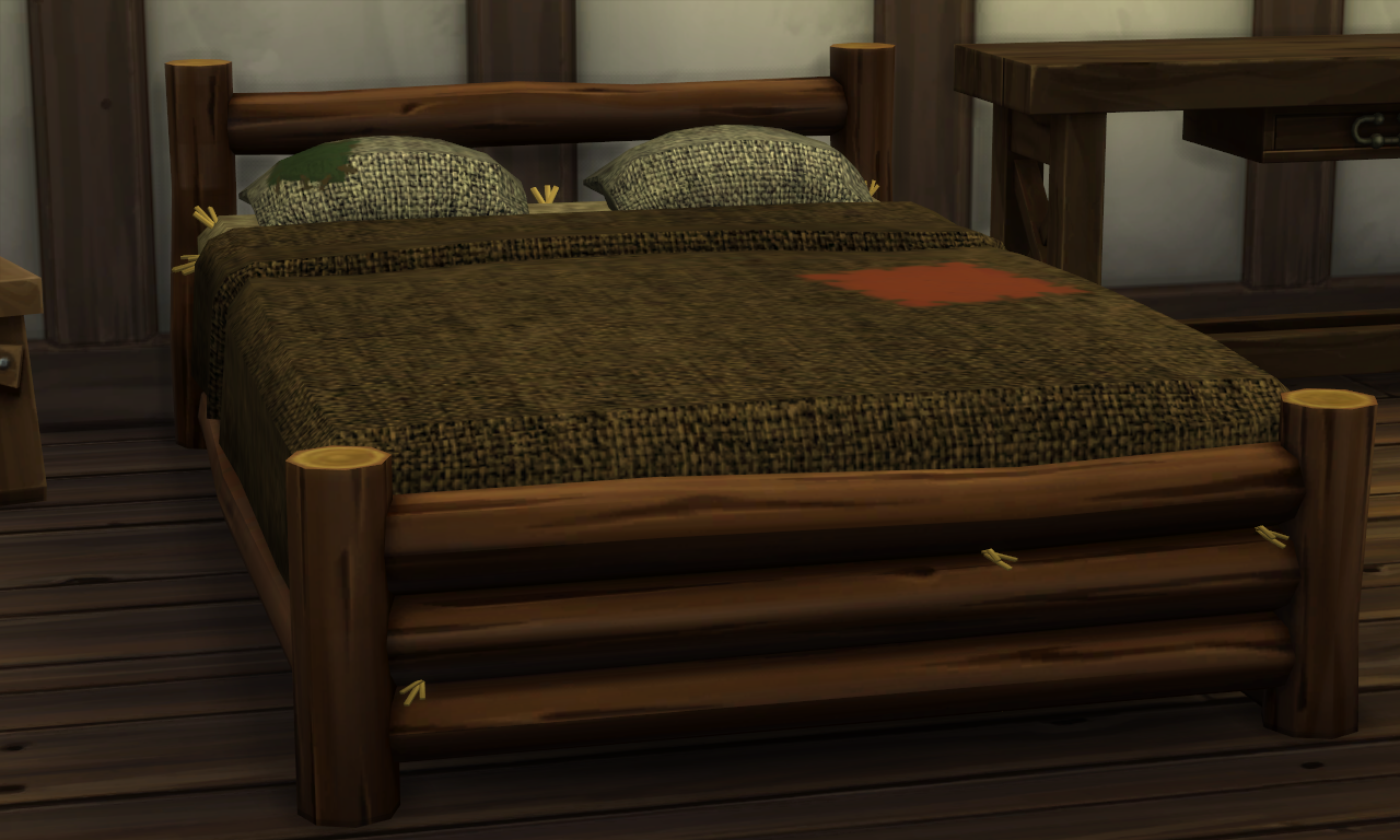 Medieval - Historical - Straw Peasant Bed - Screenshots - The Sims 4 ...