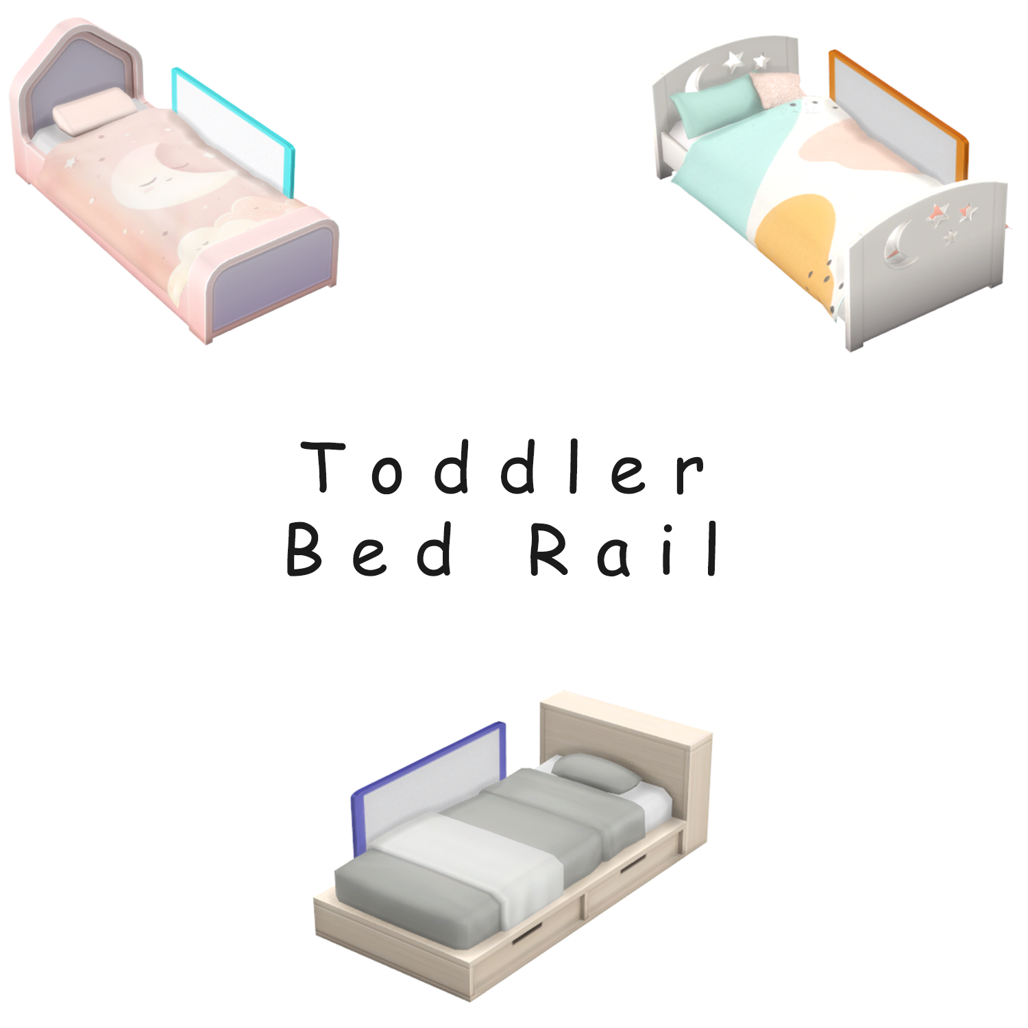 Toddler Bed Rail Screenshots The Sims 4 Build / Buy