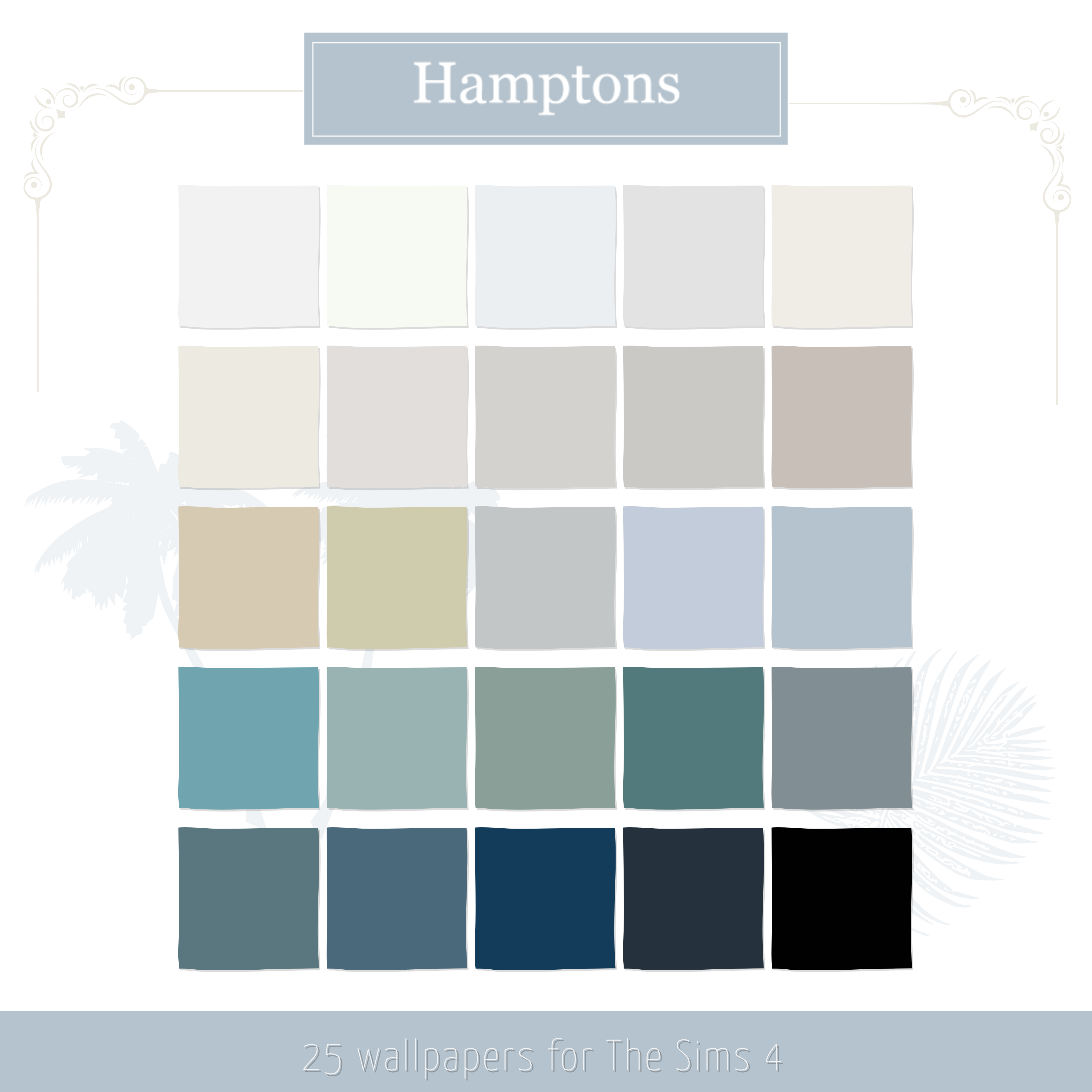 The Hamptons - Paint - Wallpapers