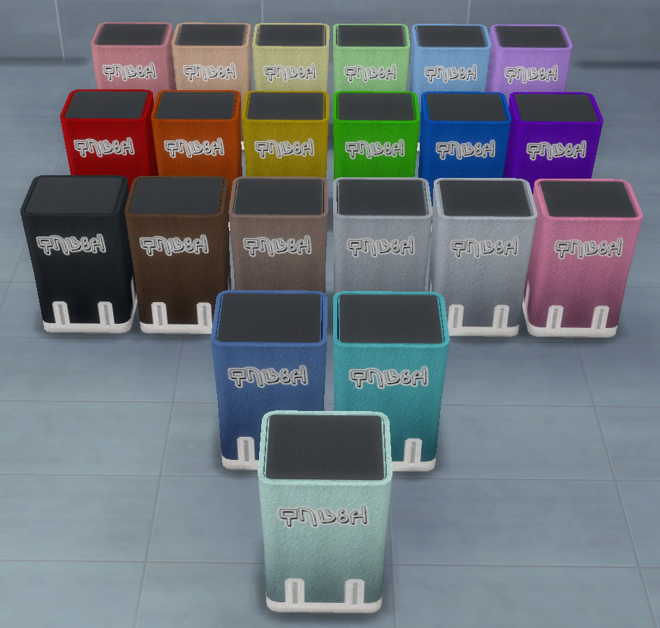 [PxC] NanoCan Touchless Trash Can [Recolors] Screenshots The Sims 4