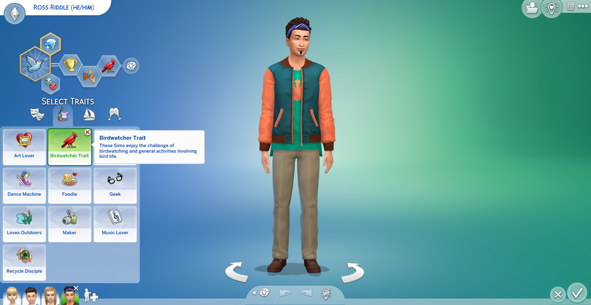 Birdwatcher Aspiration & Trait - The Sims 4 Mods - CurseForge