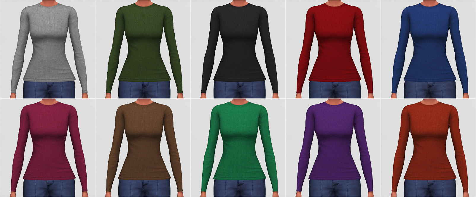 [Veranka] Tori Sweater - The Sims 4 Create a Sim - CurseForge