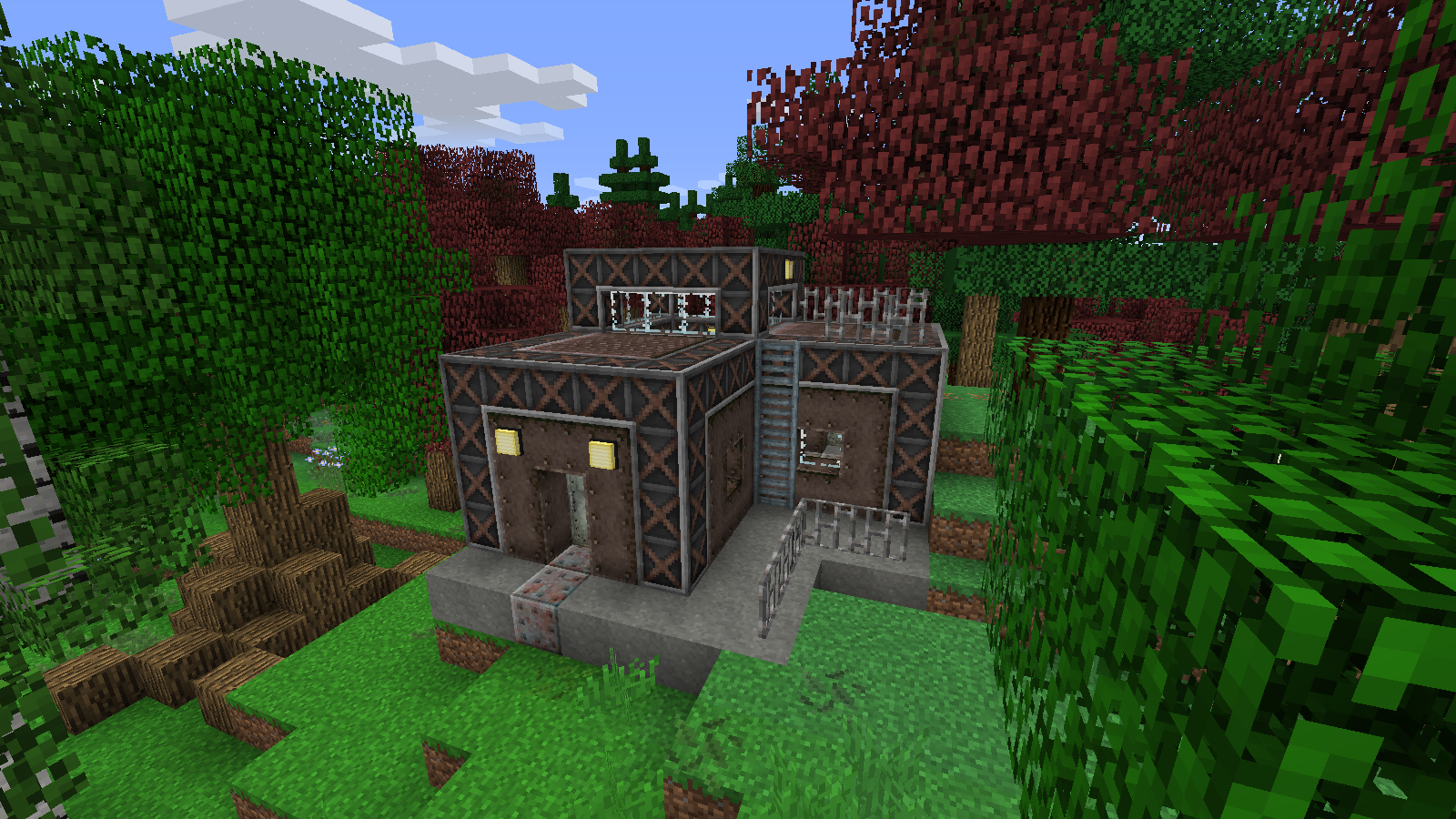 Thumbnail This is another one of the various structures that will generate throughout the world, but be careful, you may find enemies nearby
