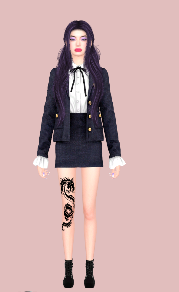 Dragon Leg Tattoo - Screenshots - The Sims 4 Create a Sim - CurseForge