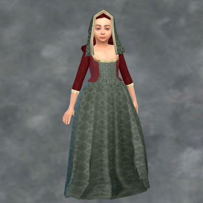 Sifix Johanna Dress - Tudor Edit - Screenshots - The Sims 4 Create a ...