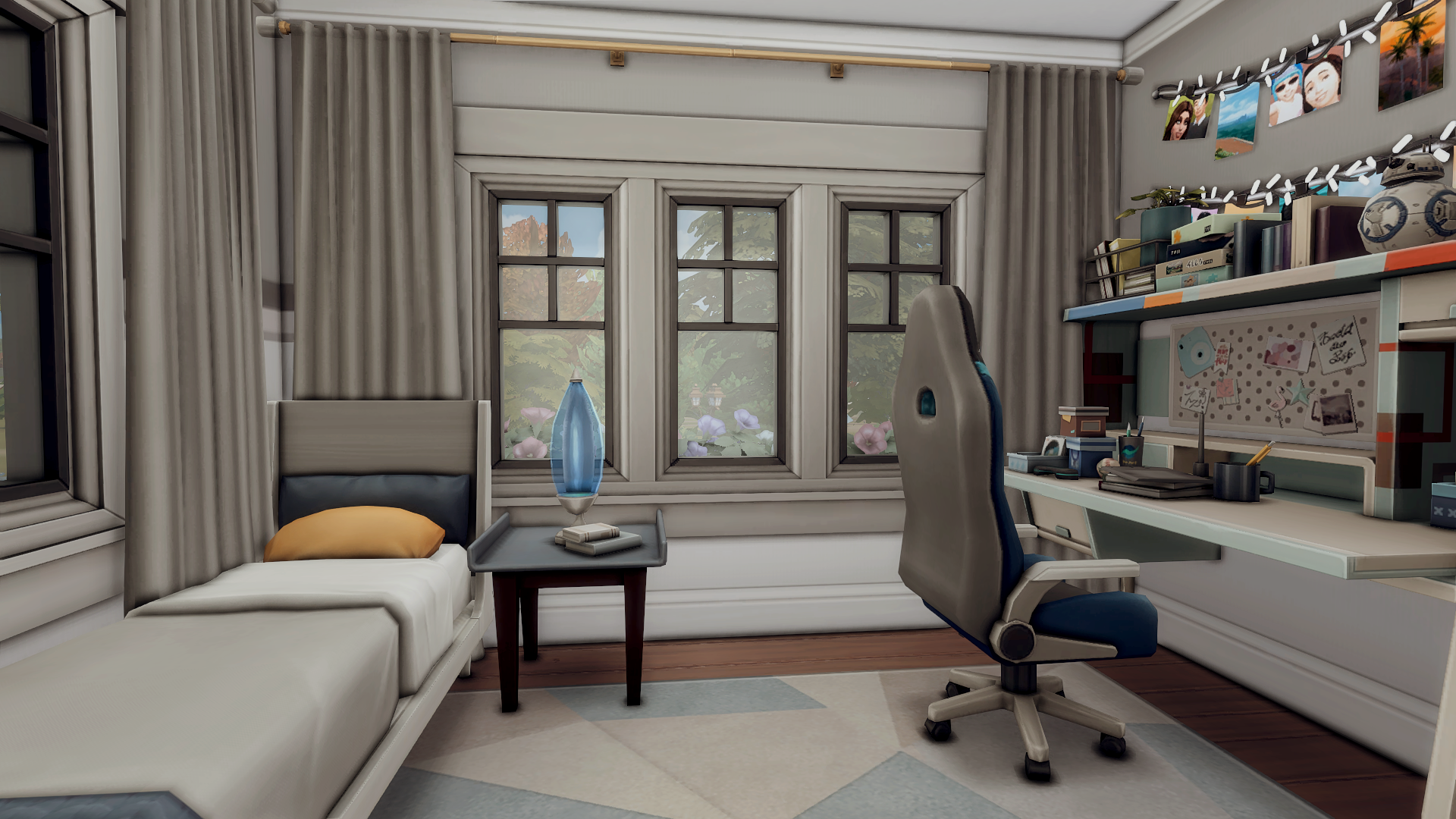 Realistic family house