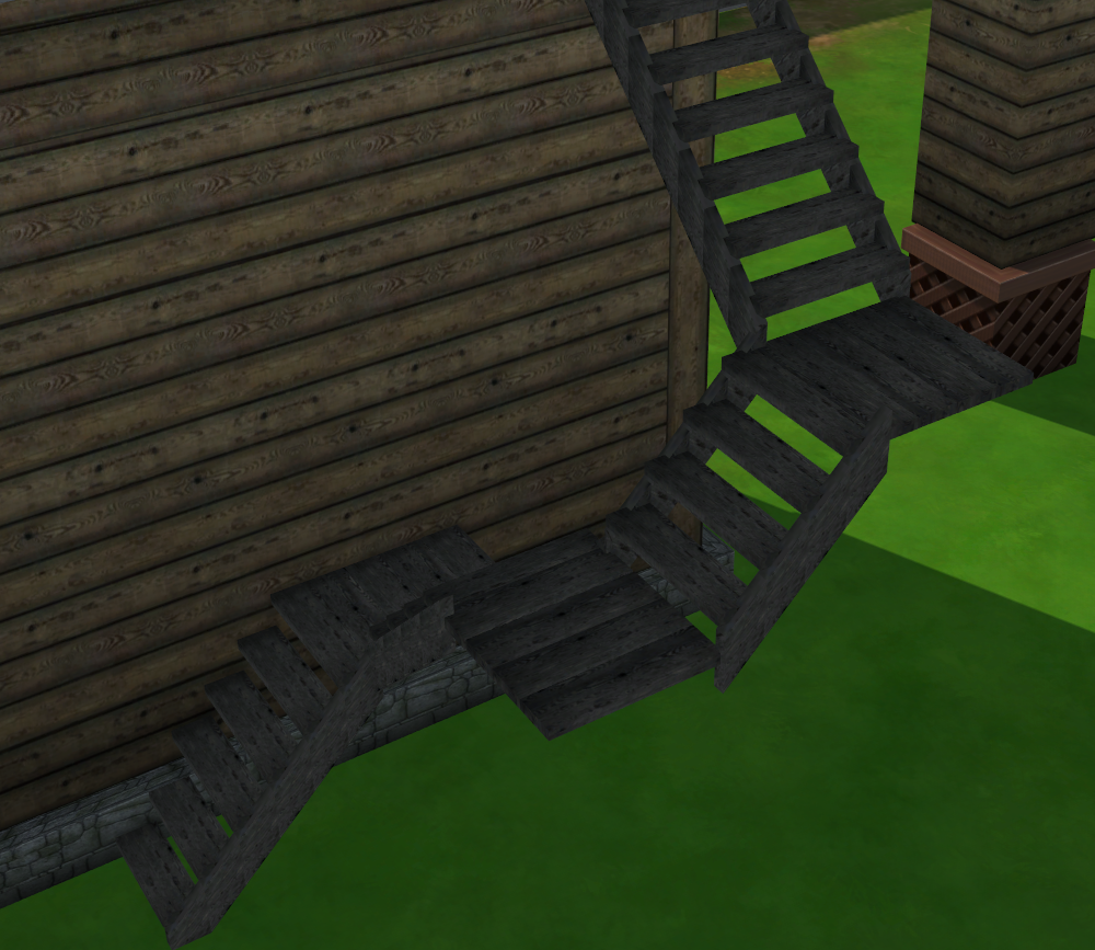 WFS Big Barn Functioning Stairs