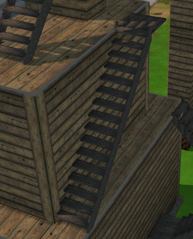 WFS Big Barn Functioning Stairs