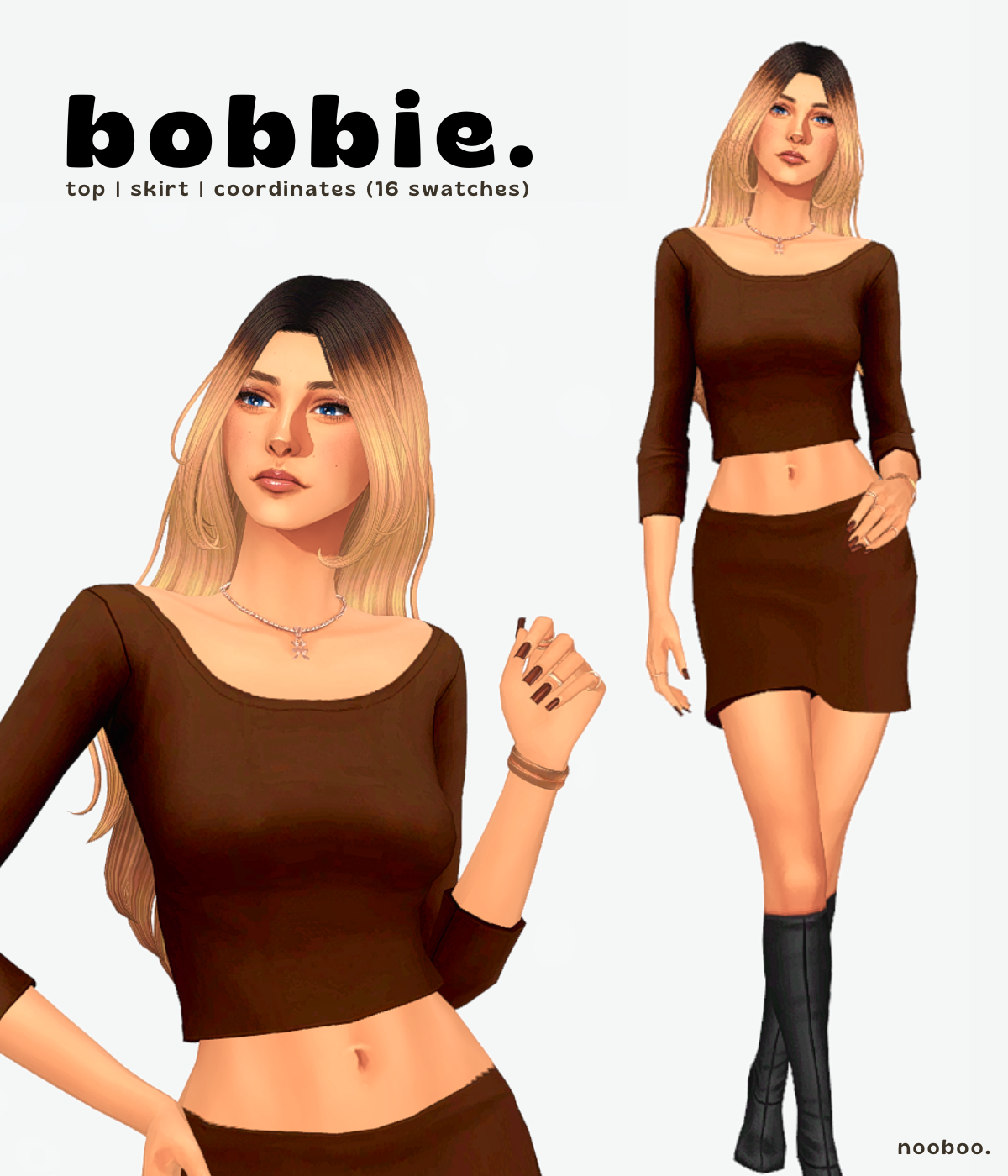 Bobbie Set Screenshots The Sims 4 Create A Sim Curseforge 2598