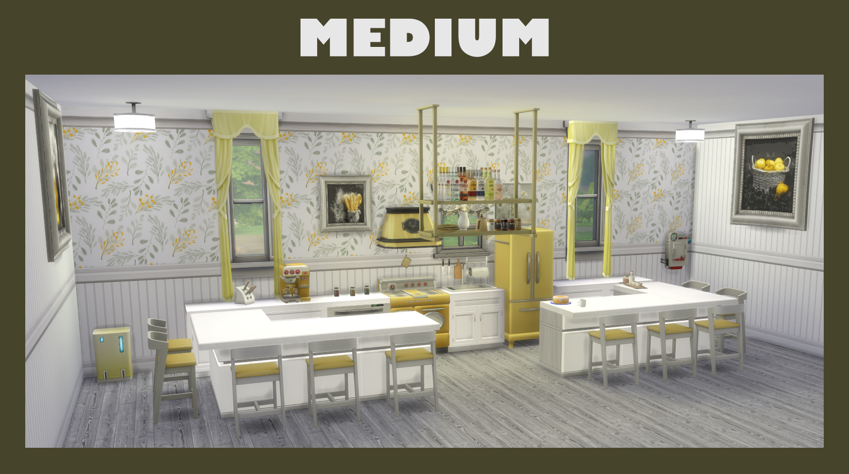 Thumbnail in game decorating medium shelf/light