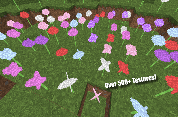 Over 550 Textures!