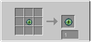 Crafting recipe for the igniter