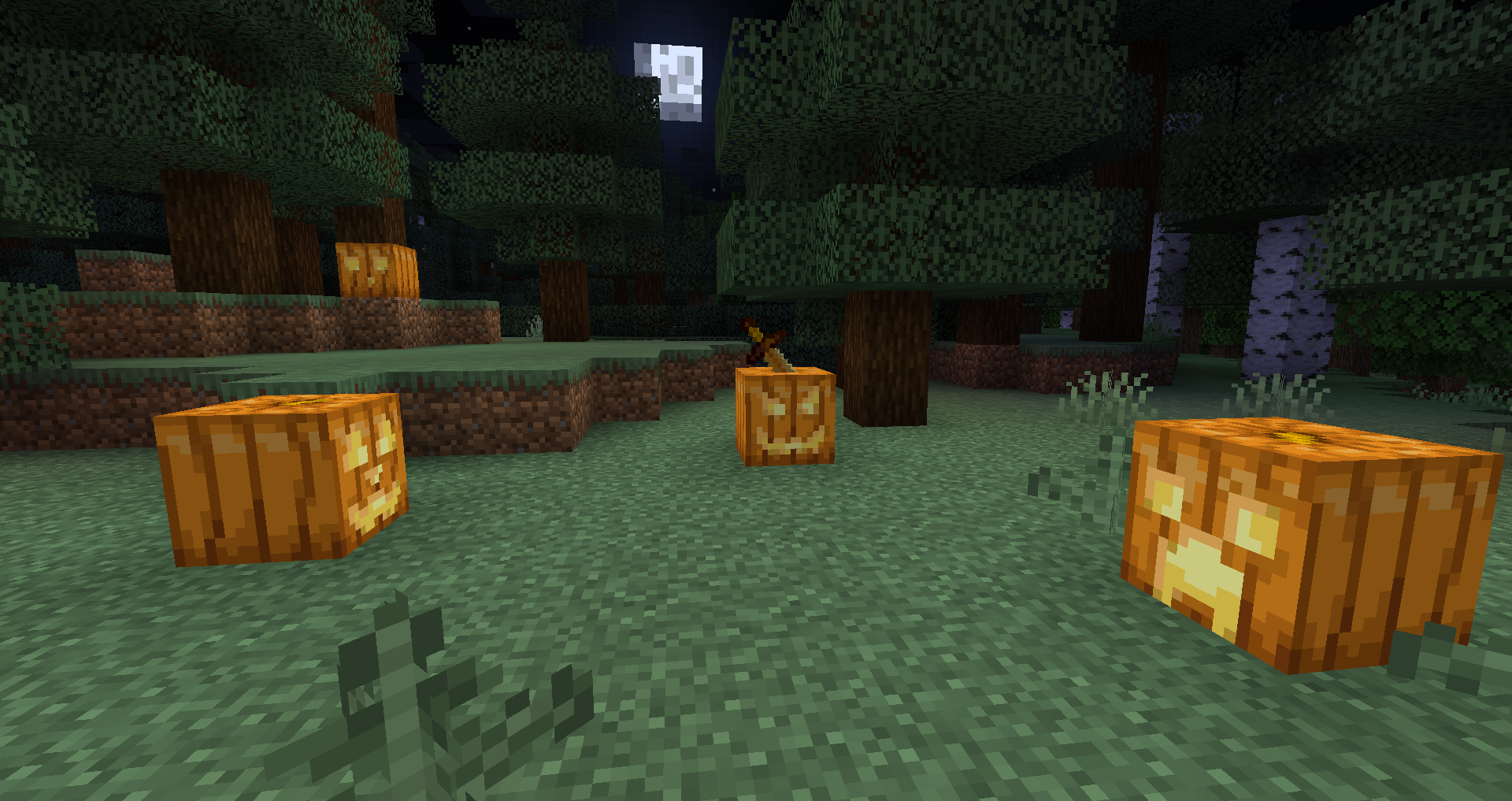 Thumbnail Showcased here are the Sinister Jack o'Lantern, Generic Jack o'Lantern, Creep Jack o'Lantern and Goo Jack o'Lantern.