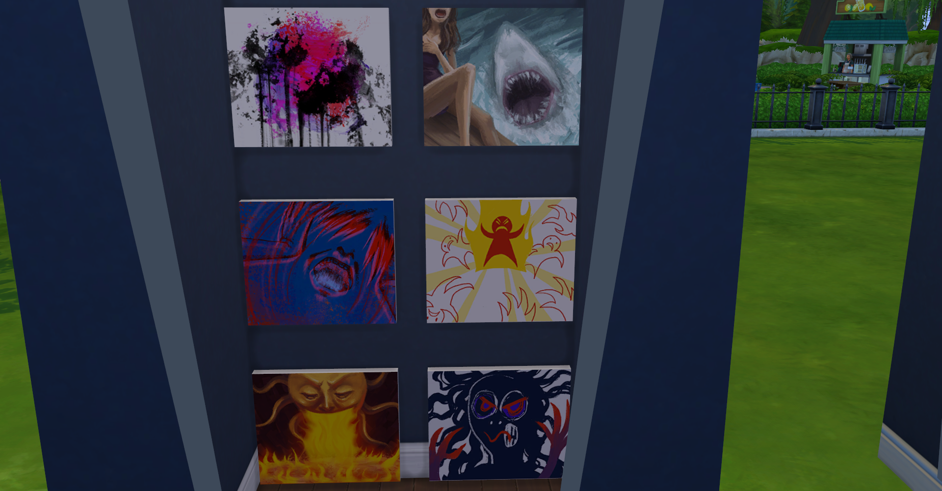 angry paintings