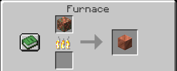 Burn Raw Copper Block