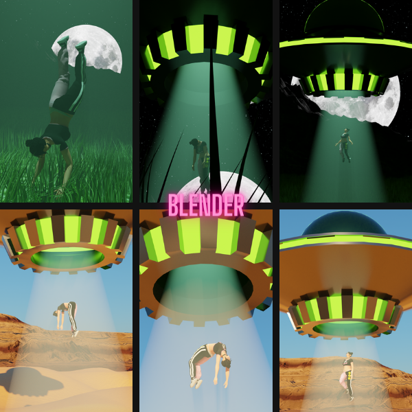 FatalRoseCreations Alien Abduction Pose Pack - Screenshots - The Sims 4