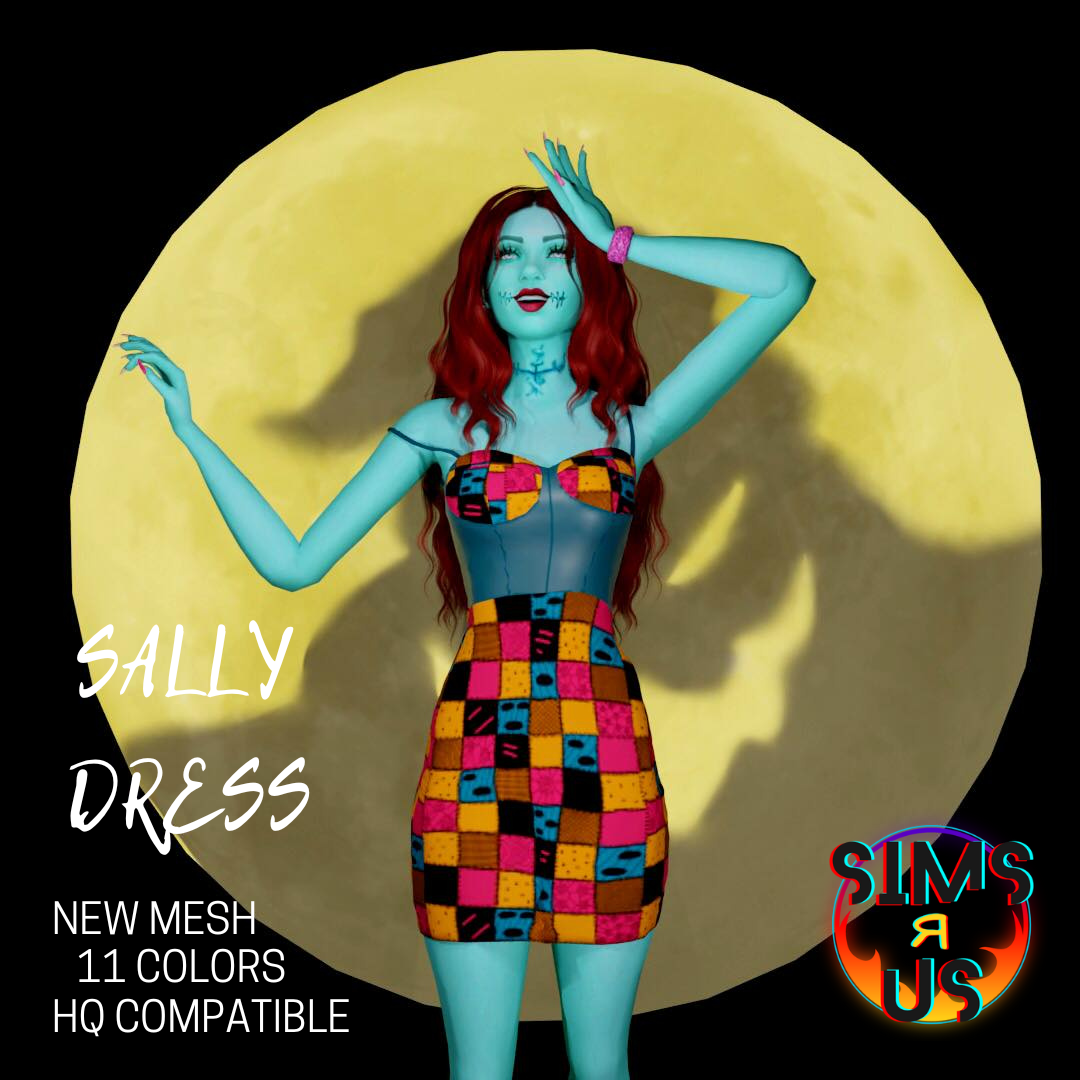 Xxxtiger Sally Dress Screenshots The Sims 4 Create A Sim Curseforge