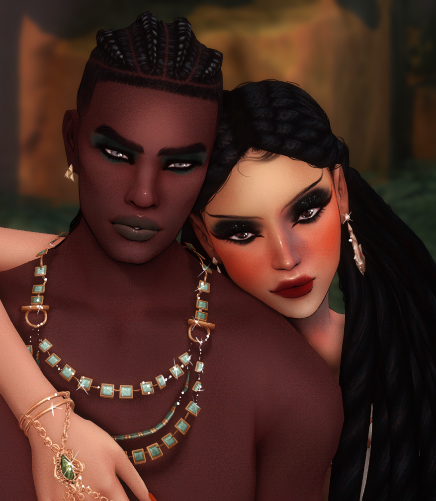 Ancient Egyptian Makeup by SERAWIS - The Sims 4 Create a Sim - CurseForge