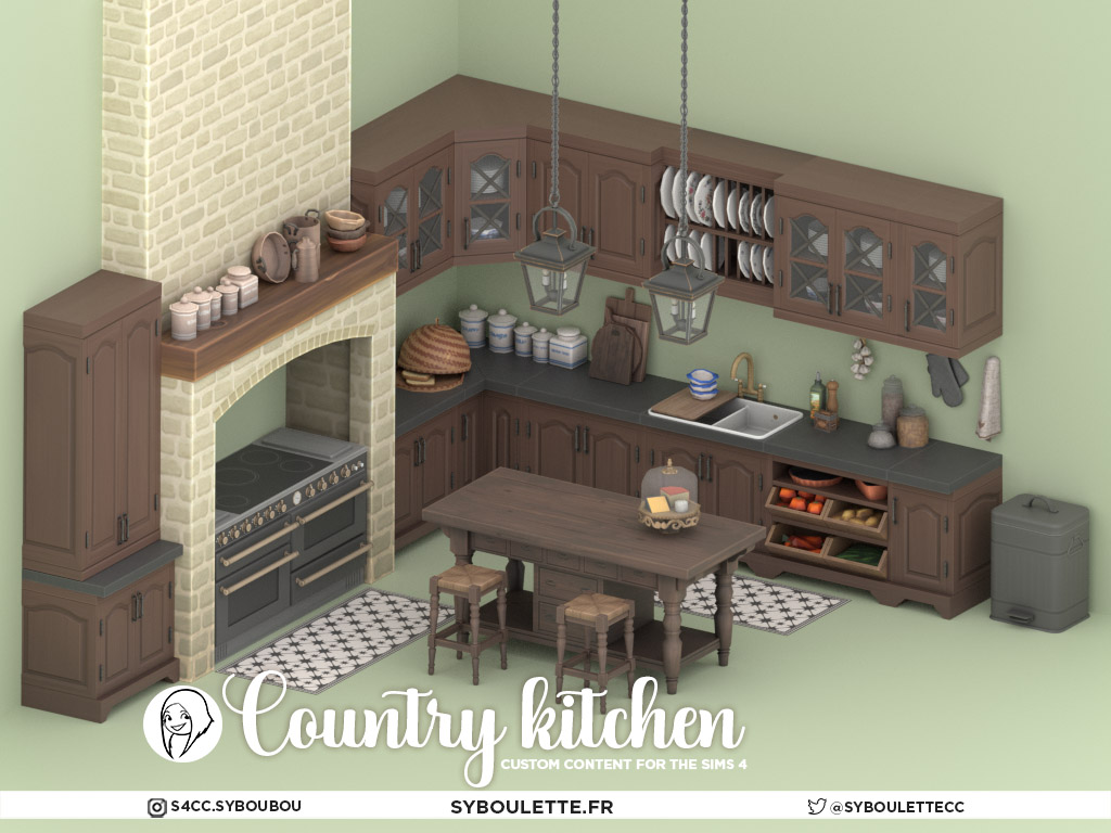 Country kitchen preview