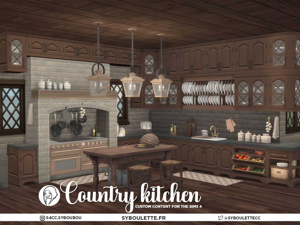 Country kitchen preview
