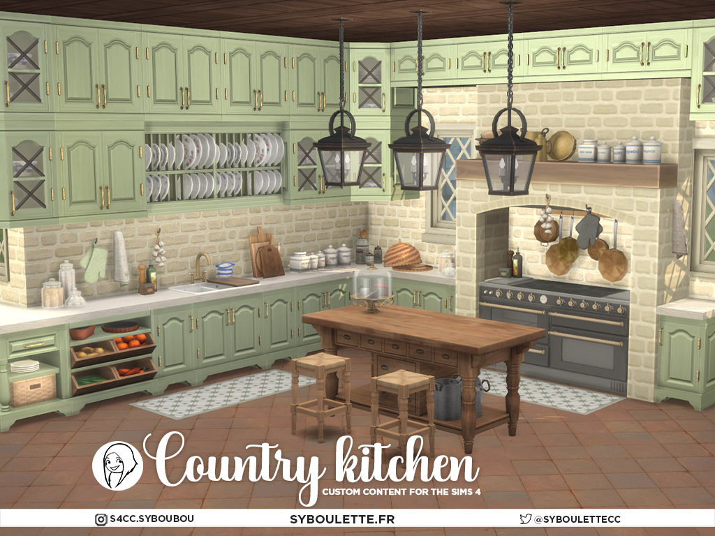 Country kitchen preview
